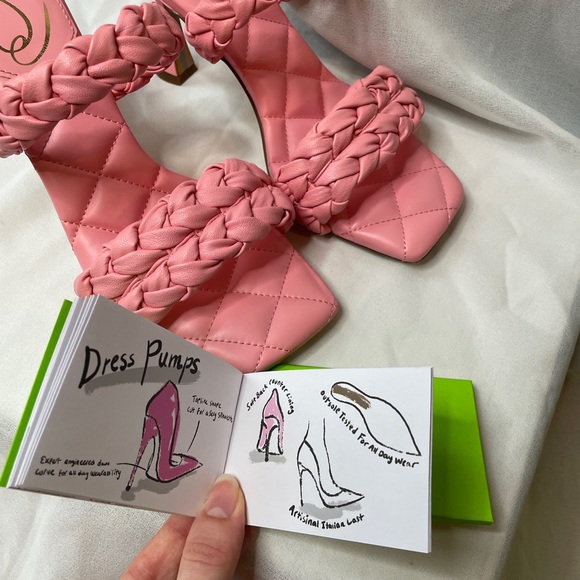 Cushion Pink Sandal Heel Size 9 - Picture 8 of 8